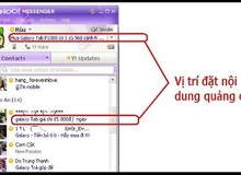 Thuê status người dùng Yahoo! Việt Nam để... quảng cáo