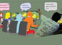 Một số hình ảnh tham dự cuộc thi giành key của beta DotA 2