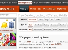 Interfacelift - Website chuyên cung cấp wallpaper chất lượng cao