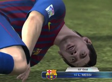 Fifa12: Messi ăn mừng bằng cách... giả chết