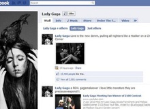Facebook và Twitter của Lady Gaga bị hacker hỏi thăm
