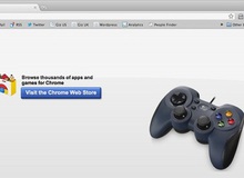 Sử dụng Gamepads để điều khiển trình duyệt Chrome