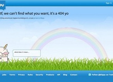 Các trang báo lỗi 404 độc đáo nhất trên Internet