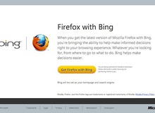 Trình duyệt Firefox tích hợp với Bing ra đời