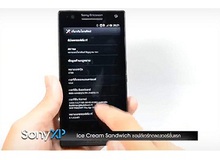 Rò rỉ video Xperia S chạy Android 4.0