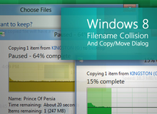 Những nét mới trong cửa sổ Copy/Move của Windows 8