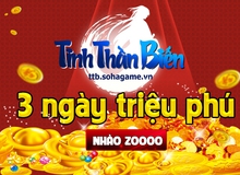 [Siêu HOT] Tinh Thần Biến tặng 500 Gift code triệu phú