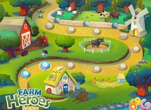 Farm Heroes Saga tự tin đánh bại Candy Crush Saga