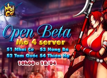 Nhai Cơ Tam Quốc tưng bừng Open Beta