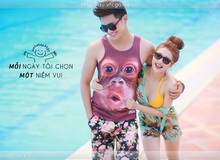 Vân Navy diện Bikini nóng bỏng khoe trọn vòng 1 đầy đặn