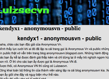 Hacker lật mặt nhóm tự nhận là "Anonymous VN"