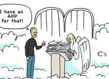 Steve Jobs ra sao khi ở trên... thiên đường?
