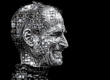 Xem hình Steve Jobs được làm từ... iPhone, iPod, MacBook
