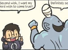 Chơi khó thần đèn với 3 điều ước "láo lếu"