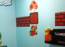 Thăm... toilet của fan cuồng game Mario