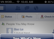 [Cảm nhận] Facebook 4.0 cho iPhone: Đơn giản và dễ nhìn