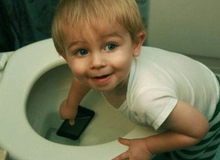 Bộ ảnh các nhóc tì làm "trùm" phá hoại