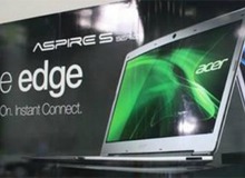 Ultrabook Acer khởi động trong 3 giây, tải dữ liệu trong chế độ ngủ đông