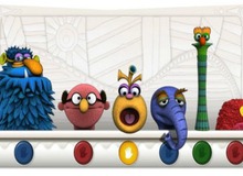 Google đưa ra doodle con rối nhân sinh nhật thứ 75 của Jim Henson