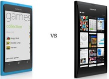 So sánh Nokia Lumia 800 với Nokia N9: Cùng thiết kế, khác cấu hình