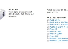 Apple ra mắt iOS 5.1 beta sửa lỗi hao pin và mất sóng Wifi