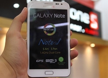 Galaxy Note trắng tinh khôi giá gần 17 triệu đồng