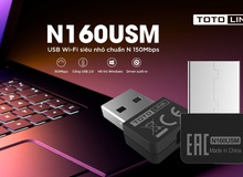 TOTOLINK N160USM - Giải pháp hoàn hảo thay thế cho dây mạng