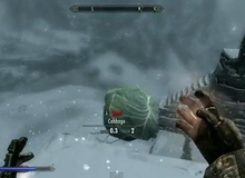 Chơi bóng rổ bằng... bắp cải trong Skyrim