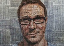 Choáng với bức tranh được vẽ bằng... đinh