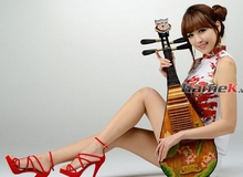 Chùm ảnh tuyệt đẹp của chân dài Hàn Quốc trong trang phục Trung Quốc