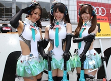 Những bộ cosplay rất dễ thương của người mẫu xe Nhật Bản