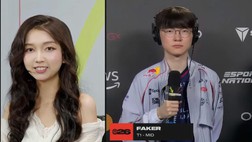Thêm một nữ MC "gục ngã" trước sức hút của Faker