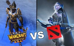 So sánh đồ họa giữa DOTA 2 và Warcraft 3 DotA phiên bản làm lại 4K