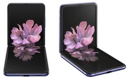 Smartphone màn hình gập vỏ sò Galaxy Z Flip lộ ảnh render chính thức, giá 38 triệu đồng