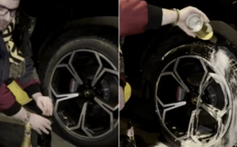 Rich kid rửa lốp Lamborghini bằng rượu vang thượng hạng xem chai nào giúp xe đi sướng hơn