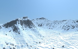 Mất hàng tháng trời, nam streamer mới xây dựng được đỉnh Everest trong Minecraft với tỷ lệ 1:1