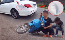 Xế hộp xịn của NTN bị "trẻ trâu" say rượu đâm biến dạng, cách hành xử sau đó khiến cộng đồng mạng thán phục