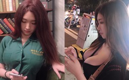Bất ngờ gặp được gái xinh có vòng một "ngoại cỡ" ở thư viện, anh chàng tò mò chụp lén, chia sẻ với cộng đồng mạng và cái kết