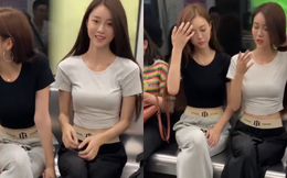 Cộng đồng mạng phát sốt với cặp sinh đôi hot girl trên tàu điện ngầm, Thúy Vân Thúy Kiều phiên bản 2020 là đây