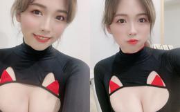 Diện áo sexy, khoe vòng một trên sóng, nữ streamer gây ra nhiều tranh cãi trong cộng đồng mạng