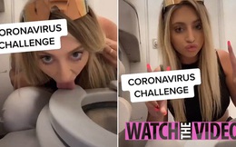 Đăng video liếm nhà vệ sinh vì "thử thách Corona" trên Tik Tok kiếm 2 triệu view, cô gái bị cư dân mạng chỉ trích "lớn rồi còn nghịch dại"