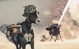 Cộng đồng game thủ Steam đồ xô vào tựa game miễn phí “Dê bắn súng”