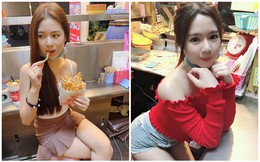 Bị chụp lén cảnh bán gà rán trong chợ, cô nàng được cộng đồng mạng phong hot girl chỉ sau một bài post
