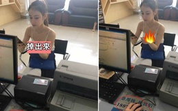 Ngồi làm thủ tục vay tiền, cô gái khiến cộng đồng mạng xôn xao "Vay của anh này, không lãi"