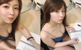 Nhá hàng một vài bức ảnh, nàng hot girl bất ngờ bị cộng đồng mạng dồn dập tấn công, lũ lượt hỏi giá mua cả album