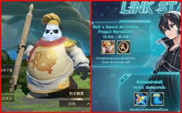 Liên Quân Mobile: Garena chơi lớn, tặng FREE Zuka Đầu Bếp ở các server AoV lớn nhân dịp hợp tác với SAO
