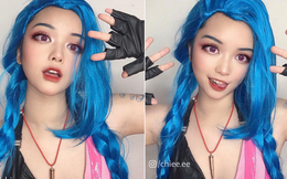 Ngất ngây với 1001 biểu cảm 'cute phô mai que' của Jinx phiên bản Việt được hóa thân bởi 'Thánh nữ makeup'