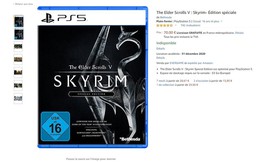 Skyrim có mặt trên PS5 ?
