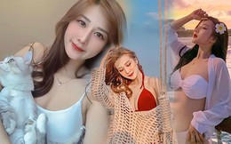 Da trắng mặt xinh thân hình gợi cảm, hot girl Tuyên Quang gây sốt cộng đồng mạng