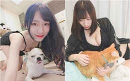Đăng ảnh check in với chó mèo, nàng hot girl khiến cộng đồng mạng cảm thán "Xin được làm thú cưng của cậu"